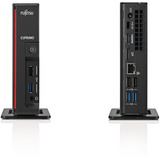 Fujitsu ESPRIMO G558 Generalüberholt, Mini-PC schwarz, Windows 11 Pro