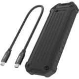 ICY BOX IB-1827MCP-C31, Laufwerksgehäuse schwarz