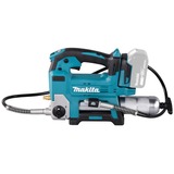 Makita Akku-Fettpresse DGP180Z, 18Volt, inkl. Zylinder A, Kartuschenpistole blau/schwarz, ohne Akku und Ladegerät