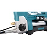 Makita Akku-Fettpresse DGP180Z, 18Volt, inkl. Zylinder A, Kartuschenpistole blau/schwarz, ohne Akku und Ladegerät