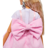 Mattel Barbie Deluxe Style Puppe große Schleife 