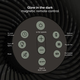 Meaco Sefte 10 Tischventilator weiß/schwarz