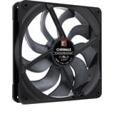Noctua NF-A14x25 G2 PWM chromax.black, Gehäuselüfter PWM-Anschluss, 140 mm