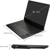 OMEN 16-am0280ng, Gaming-Notebook schwarz, Intel® Core™ Ultra 7 255H, NVIDIA GeForce RTX 5060, 24 GB DDR5, 1 TB (1 TB SSD), ohne Betriebssystem