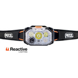 Petzl Swift RL, LED-Leuchte schwarz/orange
