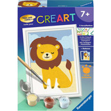 Ravensburger CreArt - Kleiner Löwe, Malen 