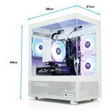 Thermaltake FTW A-Line 5060 Snow, Gaming-PC weiß/transparent, Windows 11 Home 64-Bit