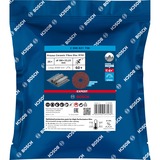 Bosch Professional X-LOCK Expert R781 Prisma Ceramic Fiberschleifscheibe, Ø 180mm, K60 25 Stück, Bohrung 22,23mm
