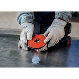 Bosch X-LOCK Expert R781 Prisma Ceramic Fiberschleifscheibe, Ø 180mm, K60 25 Stück, Bohrung 22,23mm