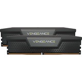 Corsair DIMM 64 GB DDR5-5600 (2x 32 GB) Dual-Kit, Arbeitsspeicher schwarz, CMK64GX5M2B5600C40, Vengeance, INTEL XMP