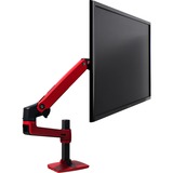 Ergotron LX Monitor Arm, Monitorhalterung rot/schwarz