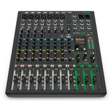MACKIE ProFX12v3+ , Mischpult schwarz, professioneller 12-Kanal Mixer Enhanced FX