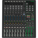 MACKIE ProFX12v3+ , Mischpult schwarz, professioneller 12-Kanal Mixer Enhanced FX