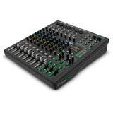 MACKIE ProFX12v3+ , Mischpult schwarz, professioneller 12-Kanal Mixer Enhanced FX