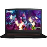 MSI Thin GF63 12UC-822 Generalüberholt, Gaming-Notebook schwarz, Intel® Core™ i5-12450H, NVIDIA GeForce RTX 3050, 16 GB DDR4, 512 GB (512 GB SSD), Windows 11 Home 64-Bit