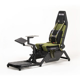Next Level Racing Flight Simulator NLR-S028, Sim Rig schwarz/olivgrün, Boeing Military Edition