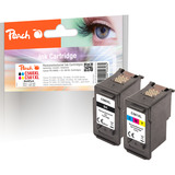 Peach Tinte Spar Pack PI100-454 kompatibel mit Canon PG-560XLBK, CL-561XLC