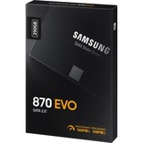 Samsung 870 EVO 250 GB, SSD SATA 6 Gb/s, 2,5", intern
