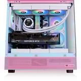 Thermaltake View 270 Plus TG ARGB , Tower-Gehäuse rosa, Tempered Glass x 2