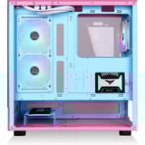 Thermaltake View 270 Plus TG ARGB , Tower-Gehäuse rosa, Tempered Glass x 2