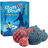 Zoch Crossboule Set Downtown, Geschicklichkeitsspiel blau/rot