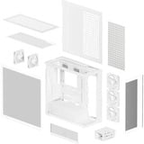 ARCTIC Xtender VG , Tower-Gehäuse weiß, Tempered Glass x 2 (klar)
