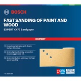 Bosch Expert C470 Schleifblatt, 93mm, K120 50 Meter Rolle, für Schwingschleifer, zum Handschleifen