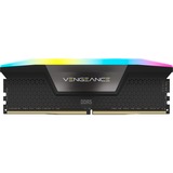 Corsair DIMM 64 GB DDR5-6400 (2x 32 GB) Dual-Kit, Arbeitsspeicher schwarz, CMH64GX5M2B6400C32, Vengeance RGB, INTEL XMP