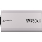 Corsair RM750x SHIFT White, PC-Netzteil weiß, 1x 12-Pin High Power GPU, 2x PCIe, Kabel-Management, 750 Watt
