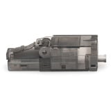 Digitus CAT.6a Feldstecker ungeschirmt, mit Staubschutzkappe silber, 1 Stück, AWG 27-22