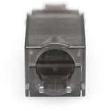 Digitus CAT.6a Feldstecker ungeschirmt, mit Staubschutzkappe silber, 1 Stück, AWG 27-22