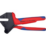 KNIPEX Crimp-Systemzange 97 43 200 A, Crimpzange rot/blau, ohne Crimpeinsätze