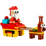LEGO 30670 Creator Weihnachtsmann auf Schlittenfahrt, Konstruktionsspielzeug 