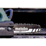 Metabo MS 18 LTX BL 25 (601595900) SET Akku-Kettensäge, 18Volt grün/schwarz, Li-Ionen Akku 4,0Ah 18V