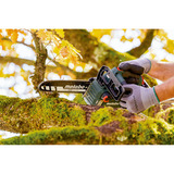 Metabo MS 18 LTX BL 25 (601595900) SET Akku-Kettensäge, 18Volt grün/schwarz, Li-Ionen Akku 4,0Ah 18V