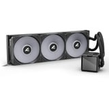 Sharkoon S100 ARGB, Wasserkühlung schwarz