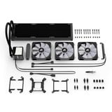 Sharkoon S100 ARGB, Wasserkühlung schwarz