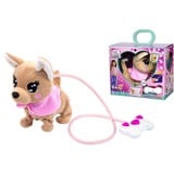 Simba ChiChi LOVE Loomy - Chihuahua ChiChi, Kuscheltier beige/rosa, 20 cm