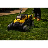 Stanley V20 Akku-Rasenmäher 36Volt (2x18V) schwarz/gelb, 2x Li-Ionen Akku 4,0Ah