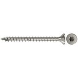 fischer Spanplattenschraube PowerFast 4,0x20 Senkkopf TX 200 Stück, mit Vollgewinde, Edelstahl A4