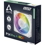 ARCTIC P14 Pro A-RGB, Gehäuselüfter weiß, 140 mm