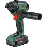 Bosch Heimwerken & Garten Akku-Bohrschrauber AdvancedDrill 18V-80 QuickSnap + Zubehör grün/schwarz, 2x Li-Ionen Akku 2,5Ah, Koffer, POWER FOR ALL ALLIANCE