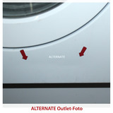 Bosch WKD28543 Serie 6, Waschtrockner weiß, Einbau