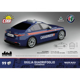 COBI Giulia Quadrifoglio Carabinieri, Konstruktionsspielzeug Maßstab 1:35