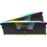 Corsair DIMM 48 GB DDR5-6000 (2x 24 GB) Dual-Kit, Arbeitsspeicher schwarz, CMH48GX5M2B6800C34, Vengeance RGB, INTEL XMP