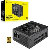 Corsair RM1200x 1200W, PC-Netzteil schwarz, 9x PCIe, Kabel-Management, 1200 Watt