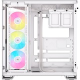 Corsair iCUE LINK 6500X RGB   , Tower-Gehäuse weiß, Tempered Glass x 2