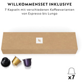 DeLonghi Nespresso Inissia EN 80.CW, Kapselmaschine creme