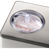 Domo Eismaschine DO9207I edelstahl, für 2.000ml Eiscreme, 180 Watt Kompressor