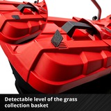 EINHELL Power X-Change Akku-Rasenmäher GE-CM 18/33 Li Kit, 18Volt rot/schwarz, Li-Ionen Akku 4,0Ah